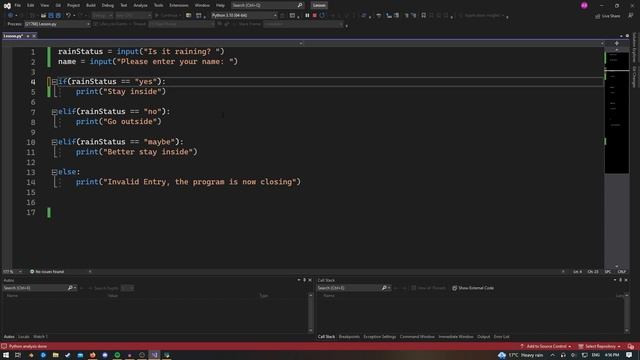 Python - 13 - If elif else Part 2 смотреть онлайн
