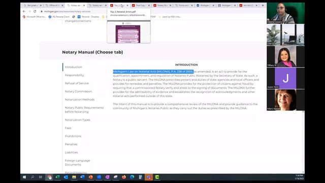 MICHIGAN NOTARY NETWORK - LET’S TOUR THE OFFICE OF GREAT SEAL OF MI WEBSITE! смотреть онлайн