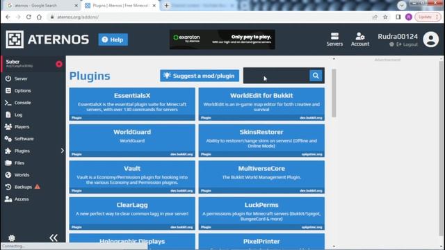 How to make aternos server for Both Java and Bedrock 100% working In 3 min. (2023) смотреть онлайн