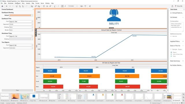Tableau Data Visualization Professional Tutorial смотреть онлайн