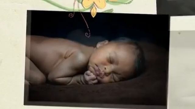 Tayvia - video slideshow of this cute new born смотреть онлайн