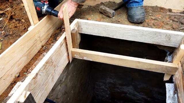 Деревянная опалубка для фундамента своими руками. смотреть онлайн