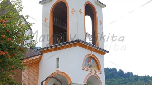 Lesnoe. Church of St. George. St. George Temple. Sochi, Russia. 4K смотреть онлайн