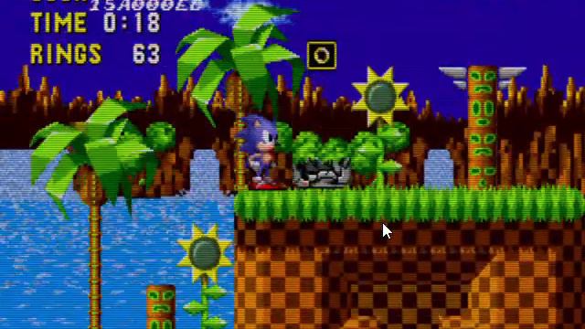 sonic the hedgehog w/debug part 1 green hill zone смотреть онлайн