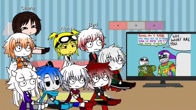 Undertale family react to Christmas party au смотреть онлайн