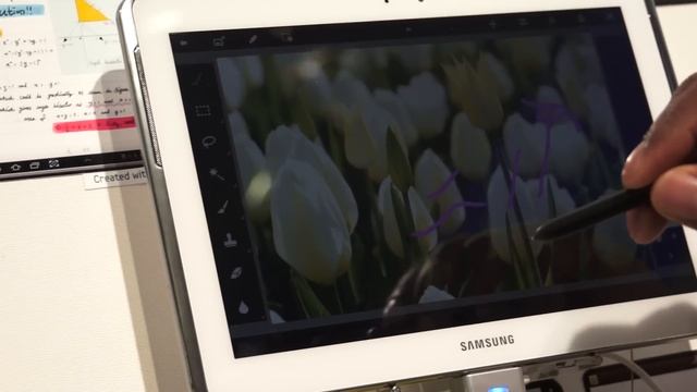 Samsung Galaxy Note 10.1 Demo - MWC 2012 смотреть онлайн
