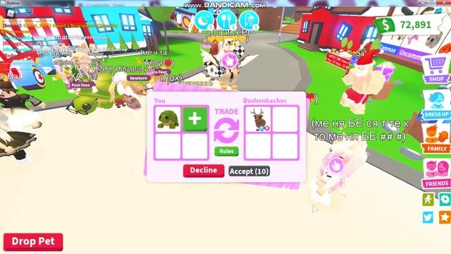 Что ДАЮТ за ЧЕРЕПАХУ в Адопт Ми/ Шок!!! ТРЕЙДЫ НА ЧЕРЕПАХУ/ROBLOX/Adopt Me/ОБНОВА??? смотреть онлайн