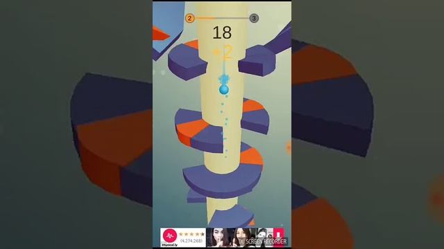 Прохождение уровней Helix Jump смотреть онлайн