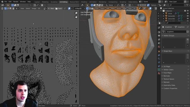 Texture Paint your Sculpts without Retopology (Blender Tutorial) смотреть онлайн