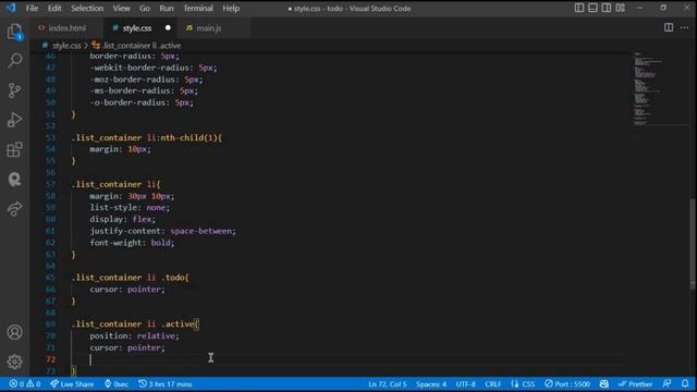 Create TO-DO List Using HTML CSS & JavaScript смотреть онлайн