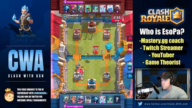 Is GRAVEYARD BROKEN in Clash Royale? If so, WHY?? (A Chat with EsoPa) смотреть онлайн