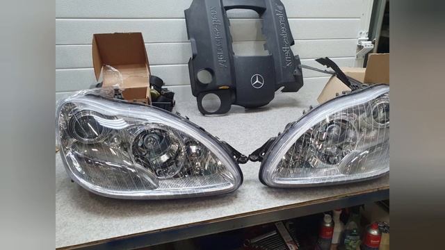 Восстановление фар Mercedes W220 смотреть онлайн