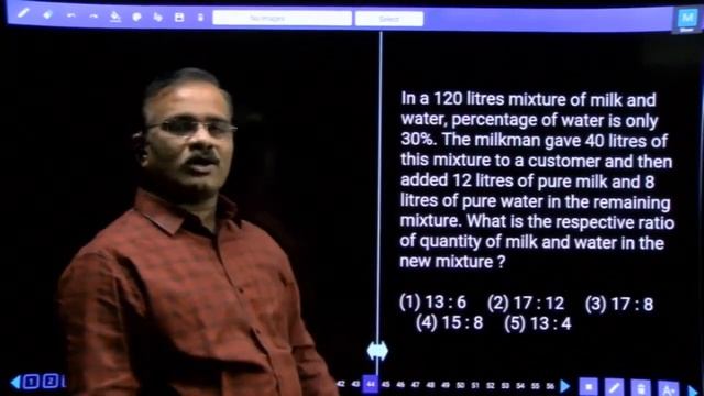 SBI PO PRELIMS TEST NO-840 QUANTITATIVE APTITUDE смотреть онлайн