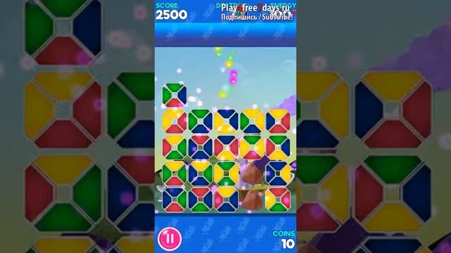 Swipe Brick Attack, 3 Миссия # Game for Android смотреть онлайн