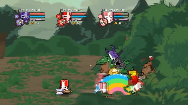 Castle Crashers #1 - Начало великого пути! [c Pavel Andreev & Ira Katkina] смотреть онлайн