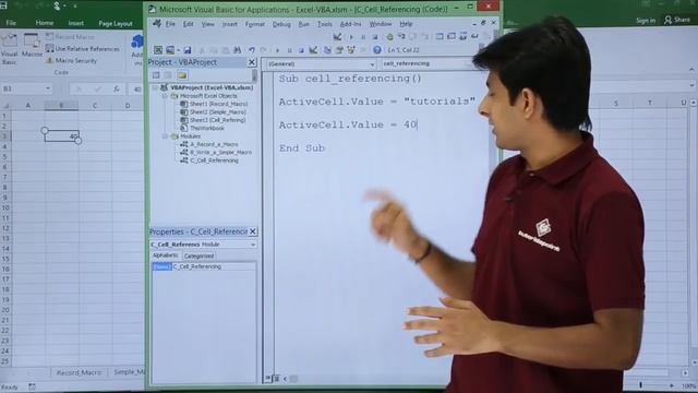 Excel VBA - Cell Referencing смотреть онлайн