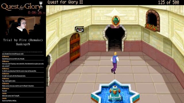 Quest for Glory II: Trial by Fire Remake No-Money Run [12:26] смотреть онлайн