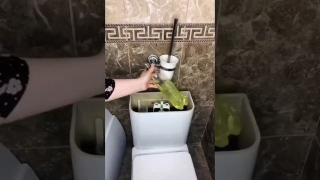 Туалет всегда пахнет свежестью и остаётся чистым