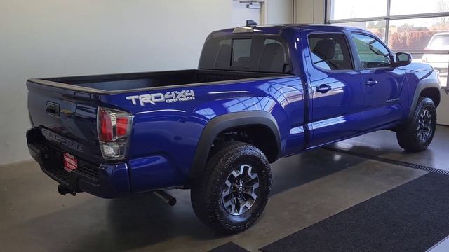 2023 Toyota Tacoma TRD Off-Road 6ft. Bed in Blue Crush Metallic смотреть онлайн