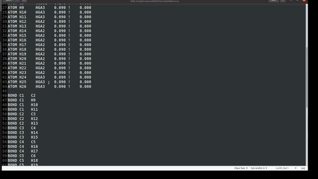 NAMD : FATAL ERROR: ABNORMAL EOF FOUND - buffer=*END* смотреть онлайн