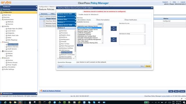 Aruba ClearPass Health Check with Java Based Agent смотреть онлайн