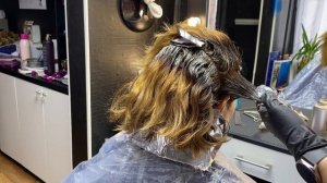 Окрашивание волос омбре \ Как сделать ОМБРЕ в РАСТЯЖКЕ