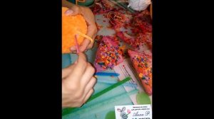 МК Лисёнок из плюшевой пряжи