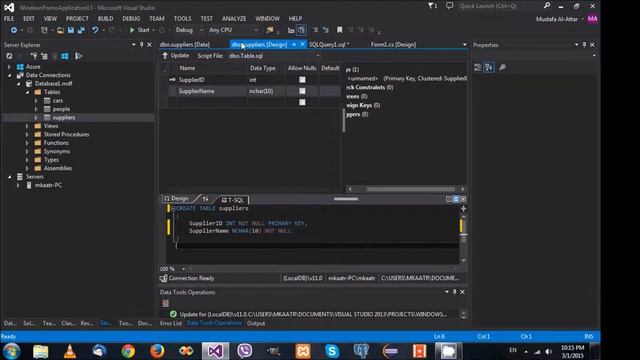 Programming in C# 047 - SQL and Joining Multiple Tables смотреть онлайн