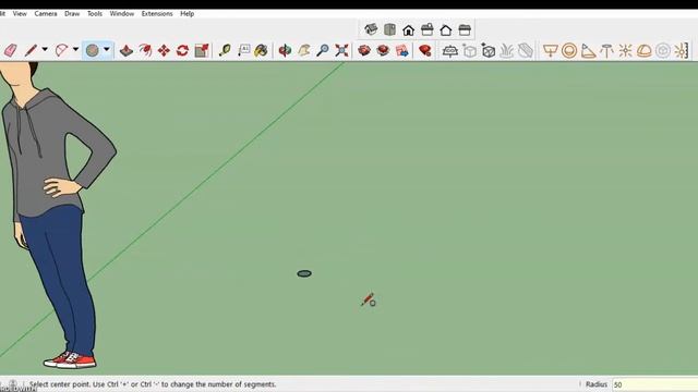How to Add Smooth Circle/Arc in Sketchup смотреть онлайн