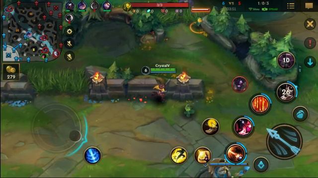 Playing MOBA Using Emulator