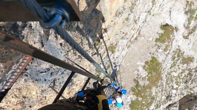 FERRATA al PIZ da LECH (2913m) - Dolomiti [4k] смотреть онлайн
