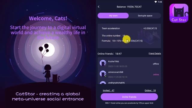 НОВИНКА!!! Зарабатывайте $17 28 в день с CatStar! смотреть онлайн