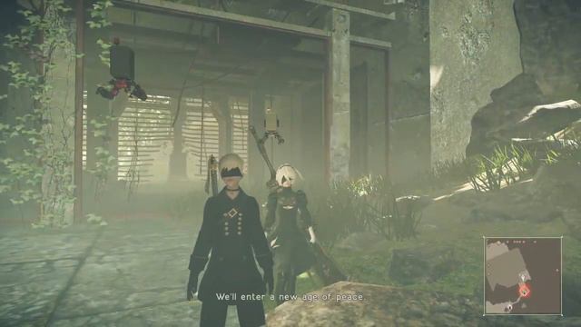 NieR:Automata-9s wants to buy T-shirt for 2B смотреть онлайн