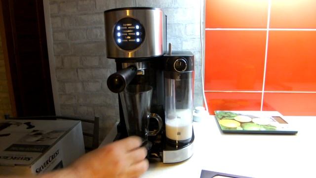 SilverCrest SEMM 1470 A1 Espresso Machine from LIDL - TEST 2 смотреть онлайн