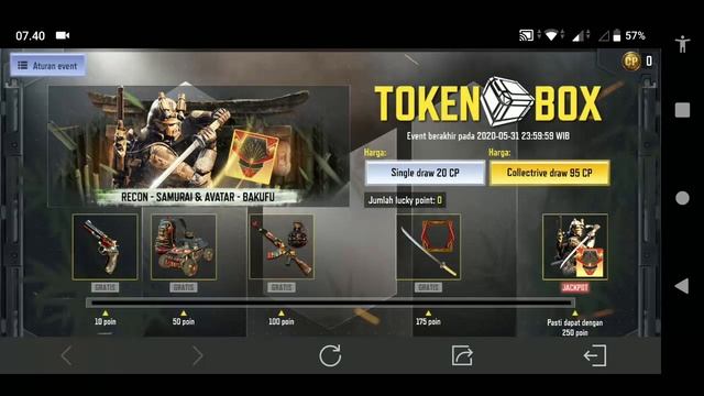 Event Karakter Recon - Samurai Dan Samurai Sword - Gold Destiny Cod Mobile смотреть онлайн