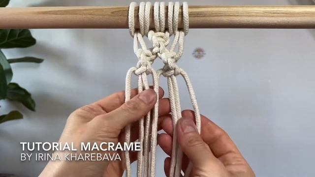 ПРОСТЫЕ УЗЛЫ макраме узор для начинающих смотреть онлайн