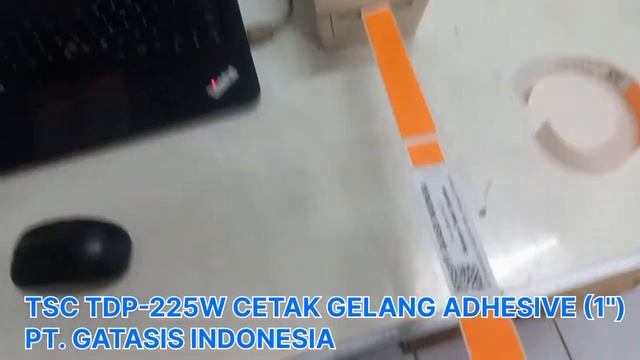 TSC TDP 225W - Cetak Wristband / Gelang Event Adhesive