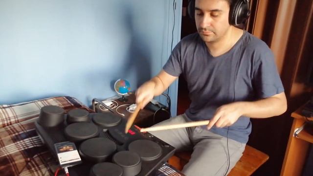Limp Bizkit - Take A Look Around (Drum Cover Yamaha DD75) смотреть онлайн