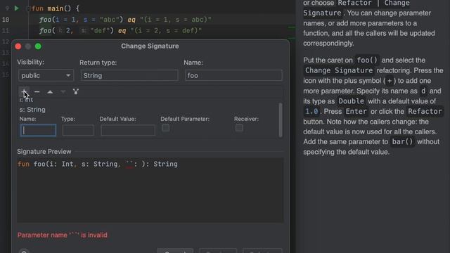 Kotlin - How to change your method signature using your android studio? Easy смотреть онлайн