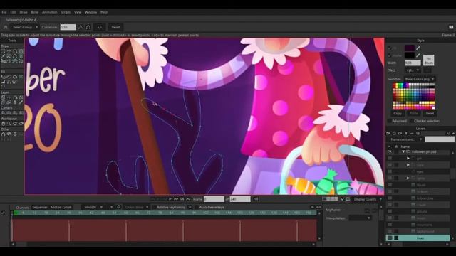part 5 : import from photoshop to moho смотреть онлайн
