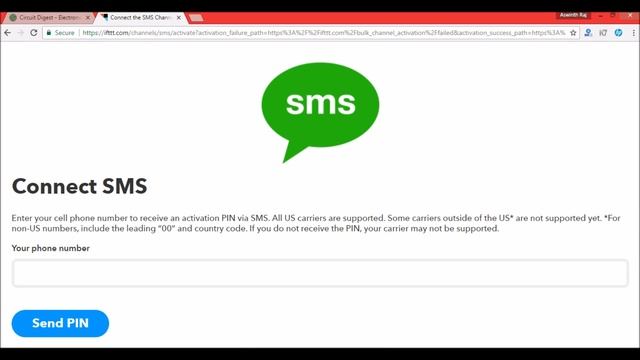 How to Send Text Message (SMS) using ESP8266 смотреть онлайн