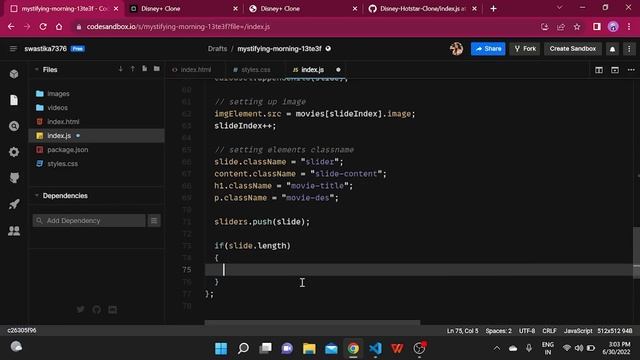 Learn to make @hotstarOfficial website clone | Portfolio Project Making | in 1-Hour смотреть онлайн