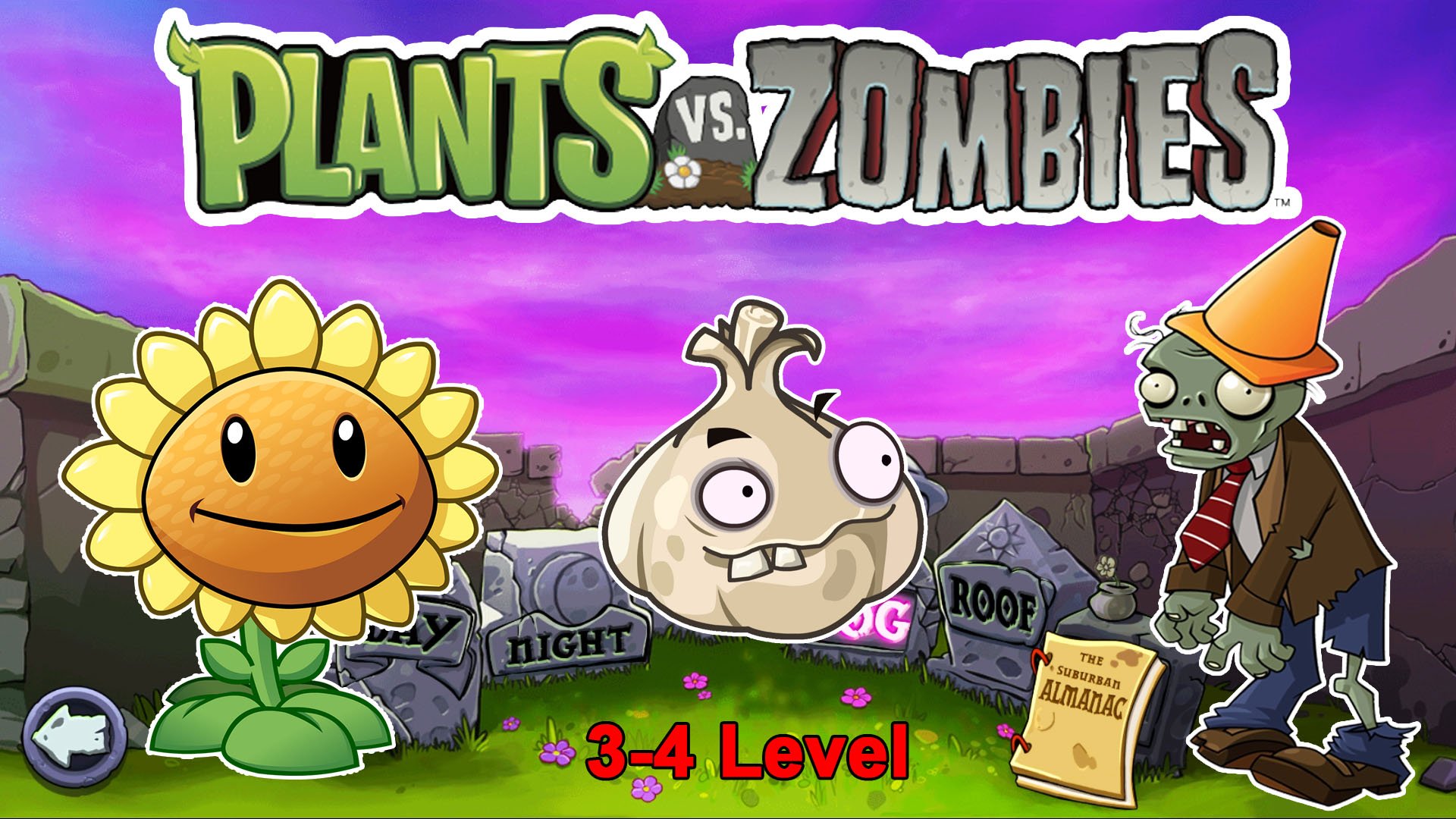 Растения против Зомби| Plants vs Zombies Let's Play #14 смотреть онлайн