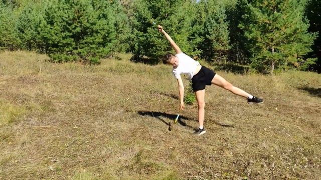 Художественная гимнастика | Упражнение с булавами смотреть онлайн