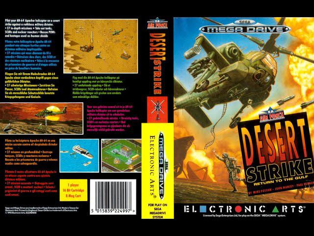 Desert strike (sega) - complete (пройден) смотреть онлайн