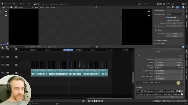 Quickly Find a Strip Length in the VSE | Blender Quick Tip (3.2) смотреть онлайн