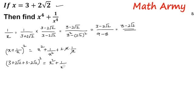 If x = 3 + 2 root 2. Find the value of x4 + 1/x4. If x = 3 + 2 root 2. Find x^4 + 1/x^4. смотреть онлайн
