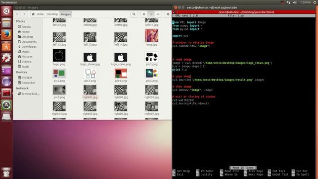 OpenCV Programming with Python on Linux Ubuntu Tutorial-2 Display an Image смотреть онлайн