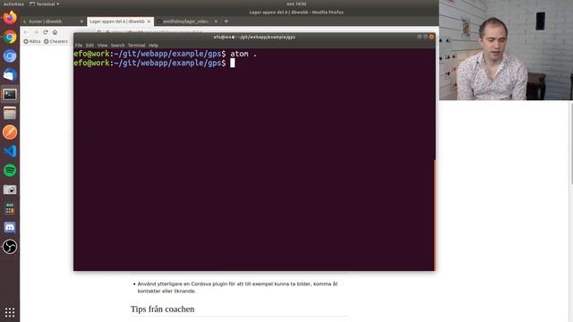 webapp föreläsning kmom06 med Emil смотреть онлайн