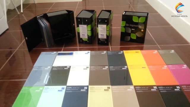 Образцы стекол Lacobel - один из вариантов наполнения шкафов купе на заказ смотреть онлайн